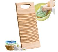 Planche à linge en bois - 40 cm, 50 cm, 60 cm, assiettes à laver à la main, en bois, pour le camping avec évier, grande planche à laver écologique pour le lavage à la maison, 800 g, 850 g, 900 g