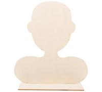 Planche à Modeler en Bois Vierge pour Portrait, Artisanat DIY | Bois , Support Stable sur Table, Adaptée aux Crayons Aquarelle et Peinture Acrylique