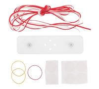 Planche à Nœuds Chirurgicale Portable, Kit D'entraînement en Plastique | Cordon Bicolore Inclus, Design Barre Modulaire, Pratique Répétitive, pour Étudiants et Résidents