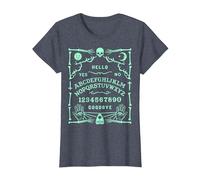 Planche à Ouija T-Shirt, Femme, Bleu Chiné, 3XL