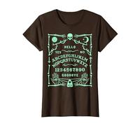 Planche à Ouija T-Shirt, Femme, Marron, XS
