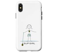 Planche à pagaie Amusante pour Femme Coque pour iPhone X/XS