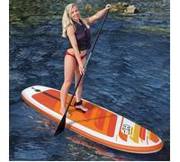 Planche à pagaie gonflable - Bestway - Aqua Journey 65349 - Orange - 274x76x12 cm