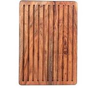 Planche à pain Acacia 38x27 cm - - Marron - Bois