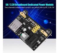 Planche à Pain d'alimentation, Carte d'alimentation de 5pcs, Module de Planche à Pain 3,3 V / 5V avec Port USB pour l'électronique de Bricolage, SystemPowerDevice