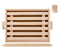 Planche À Pain En Bois, Mesure 38,5x25x2,2 Marron Home