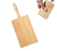 Planche À Pâtes en Bois de Hêtre Naturel, Planche À Gnocchi pour Préparer des Pâtes Maison, Accessoire Indispensable pour les Amateurs de Pâtes Artisanales, Gnocchis, Macaronis