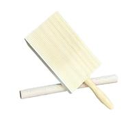 Planche à pâtes - Outil de moulage de pâte en bois italien - Accessoire de cuisine - Appareil de moulage de structure - Ensemble d'outils de cuisine faits à la main pour la préparation de repas faits