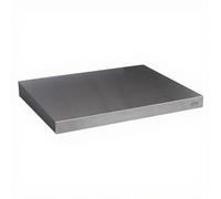 JJA Planche à pétrir Inox Multi-usages 50 x 40 cm Gris