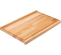 Metaltex - Planche de cuisine en bois coupe réversible 55 x 35 x 2 cm