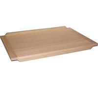 Planche à pâtisserie en bois grande double face 80 cm | Planche à découper en bois | Surface pour pétrir la pâte | Tapis pour étaler