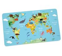 Planche à petit-déjeuner « Wo kommt ihr denn her her », planche à pain, planche à petit-déjeuner, planche à pain, planche à petit-déjeuner, dîner, mélamine, multicolore, 23,5 x 14,5 cm