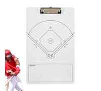 Planche à Pince de Baseball pour entraîneurs - Planche de stratégie de Baseball | Tableau Blanc de 35,6 x 22,9 cm | Planches de Softball pour entraînement de Balle, Accessoires d'entraînement
