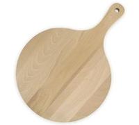 Fackelmann 31760 Planche à pizza, planche en bois, planche à découper, planche ronde, Bois, 30 cm, Marron 1