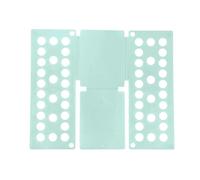 Planche à Plier Les vêtements, plieuse en Plastique détachable, de t-Shirts, Gain Temps for la lessive pour La Maison Et Les Voyages(Light Green)