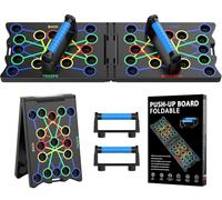 Planche à pompes, équipement d'entraînement multifonction 24 en 1 pliable et portable, pour exercer efficacement les muscles pour homme et femme