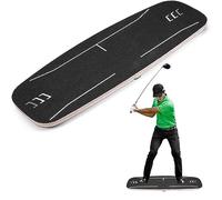 Planche à pression de golf avec invite vocale, barre d'équilibre pour swing, putting et chipping - Améliorez vos performances de golf