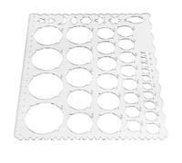 Planche à Quilling Ronde 33 Trous en Plastique pour Gabarits