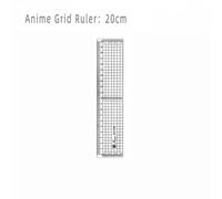 Planche À Règle Transparente En Pvc De 20,30 Ou 50cm,Bloc De Bureau D'écriture Pour Étudiant,Tapis De Découpe,De Couture,De Dessin,Presse-Papiers,Fournitures De Mesure - Type 20cm #A