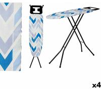Planche à repasser Kipit 18358 - CB-220 Bleu Métal Tissu (4 pièces)