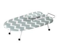 Planche a Repasser Pliable avec Support Télescopique, Table Repasser en Acier Equipé de Support pour Manches Mètre Ruban Filet D'isolation Thermique