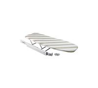 Emuca Planche à repasser pliable Iron pour meuble, Peint en blanc, Acier
