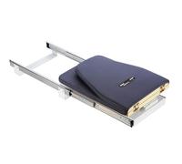 Planche à repasser rétractable, station de repassage pliable avec coulissante, facile à installer, housse résistante à la chaleur pour la maison et les petits espaces