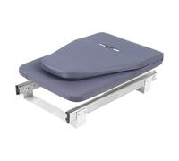 Planche à repasser rotative à 180 ° - Pliable et extensible - Rangement - Table à repasser extensible - Armoire à repasser escamotable - Gris