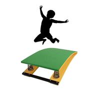 Planche à ressorts de gymnastique pour enfants, outil d'entraînement à rebond élevé pour une pratique sûre du saut somersault, idéal pour l'école, les cours de gym et une utilisation à la maison