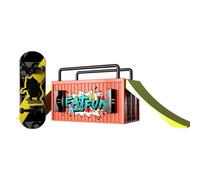Planche À Roulettes À Doigts - 15x10,8x7,8 Cm | Skate Park | Ensemble De Rampe De Skateboard | Jouet De Touche Miniature Pour , Adolescents Et Adultes, Pratique Des Compétences, Astuces, Jeu D'