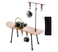 Planche à roulettes Camp - Bureau de Pique-Nique Pliable, Tables de Planche de Voyage Légères, Conception Facile à Assembler | Créatives Camping en Plein Air Randonnée Barbecue Pique-Nique