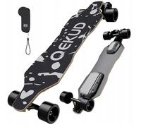 Planche à Roulettes Électrique Qekud S4 - 2000W, Vitesse Max 42 km/h, Autonomie 30 km, Télécommande, IPX4