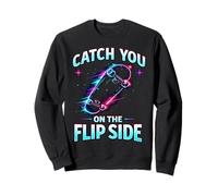 Planche à roulettes Graphique « Attrape You on The Flip Side » Sweatshirt