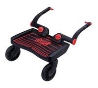Planche à roulettes pour poussette Buggy Board Mini Noir Rouge G