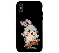 Planche à roulettes Shih Tzu Vintage Cartoon Coque pour iPhone X/XS