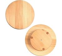 Planche à servir en bois Rotative 35 cm | Plateau tournant en bois | Planche tournante pour apéritifs | Support tournant en bois 35 cm