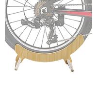 Planche à - Support de en Bois, Roues épaisses pour Le de Montagne des Routes, Stands d'écran de Cycle assemblé Stables pour Les s de Route de Garage intérieur | Le en Bois se