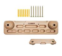 Planche à suspendre en bois, planche d'entraînement pour l'escalade | planche d'entraînement avec doigts en bois, barre de traction d'escalade montée sur la porte, cadre avec poignée pour escalade