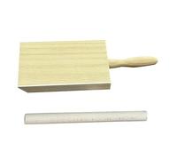 Planche à traditionnelle : outil pour assembler la pâte de bois massif, moule en véritable texturée, outil pour pâtes de cuisine fait à la main | Accessoire