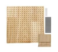 Planche à tricoter au crochet - Panneau perforé en bois pour la maison