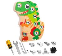 Planche à vis Montessori en Bois - Busy Board Plateau de motricité, Jouet d’Apprentissage pour développer la motricité Fine, Jouet pédagogique et idée Cadeau pour Enfants Filles et garçons dès 3 Ans