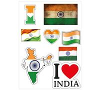 Planche A4 De Stickers Inde Autocollant Adhésif Scrapbooking - D23