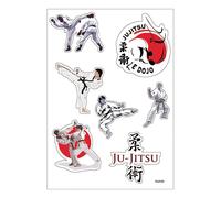 Planche A4 De Stickers Judo Autocollant Adhésif Scrapbooking - A56