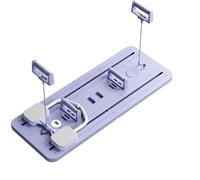 Planche abdominale multifonctionnelle avec bandes de résistance et tapis for genoux, rouleau abdominal à rebond automatique