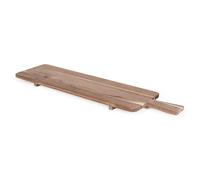 Planche apéritive en Acacia FSC, LIVOO MES151-75 * 19,5 cm, pieds en bois, ideale pour présenter apéritif