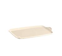 Planche Aperitivo XL/Planche à four/cuisson et service, céramique, rectangulaire 32 x 21 cm, couleur beige Argile