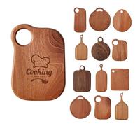 Planche apéro personnalisée - Planche à découper personnalisable - Texte gravé - modèles de gravure - Bois d'Acacia - Cadeau cuisine,Plateau en bois avec manche en métal pour femme