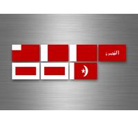 Planche Autocollant Sticker Drapeaux Region Province Etats Emirats Arabes Unis