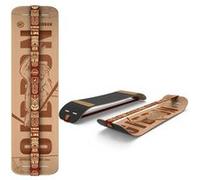 Gibbon Slacklines GIBOARD Set de Table - Roots Rocker Travel Mixte-Adulte, Marron, Standard