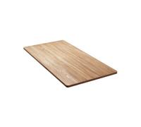 VEVOR Planche Bureau 160x80x2,5 cm Plateau de Table Charge 100 kg Dessus de Table en Panneaux Particules Rectangulaire pour Bureau Debout Électrique Réglable, Plan de Travail, Table à Manger, Maison